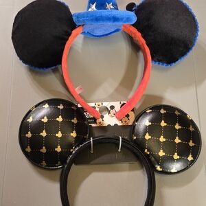 Disney Ears Headbands - Sorcerer Mickey & Mickey Icon